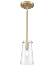 Millennium 217001-VB - Maccan 5" Wide 1-Light Pendant - Vintage Brass