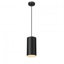  2961-PBK - Searcy 1-Light Outdoor Hanging Pendant Powder Coated Black