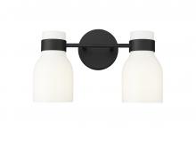  23002-MB - Corella 2-Light Vanity Matte Black