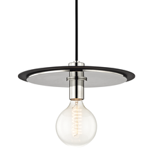 Mitzi by Hudson Valley Lighting H137701L-PN/BK - Milo Pendant