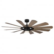  FR-W2201-65L-MB/BW - Wyndmill Downrod ceiling fan