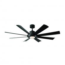  FR-W2303-60L-MB - Aura Downrod ceiling fan