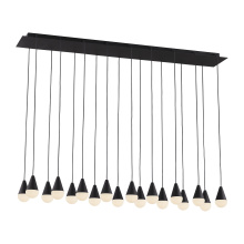 Visual Comfort & Co. Modern Collection SLCH51630B - Cupola Alabaster 18 Light Chandelier