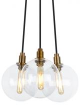  700GMBMP3CR-LED927 - Gambit 3-Light Chandelier