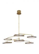 Visual Comfort & Co. Modern Collection CDCH17327WONB - Shuffle Large Chandelier