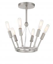  P1686-084 - Royalty - 6 Light Semi Flush