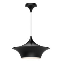  PD523016MB - Emiko 16-in Matte Black 1 Light Pendant