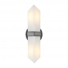  WV334215UBAR - Valencia 15-in Urban Bronze/Alabaster 2 Lights Wall/Vanity