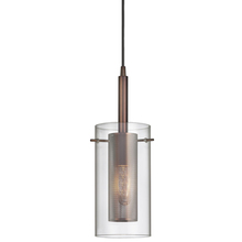  30961-CM-OBB - 1LT Metal and Glass Pendant