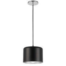  EMI-81P-PC-MB - 1LT Incand Pendant,  PC with MB&SLV Shade