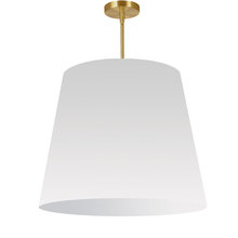  ODR-L-790 - 1LT Oversized Drum Pendant Large, WH Shade