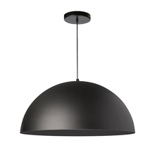  OFE-161P-MB-MB - 1 Light Incandescent Pendant, Matte Black