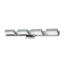  VLD-215-4W-PC - 4 Light LED Wall Vanity, Polished Chrome Finish