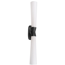 Dainolite WTY-312W-MB - 2LT Wall Sconce, MB w/ Opal Glass
