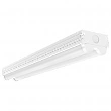  65/1070 - 2 foot; 20 watt; LED Double Light Strip Fixture; 2200 lumens; 4000K; 120-277V