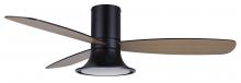  21066201 - Lucci Air Flusso 52" Matte Black Light with Remote Ceiling Fan