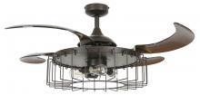  51104001 - Fanaway Sheridan 48-inch Oil Rubbed Bronze AC Ceiling Fan with Light