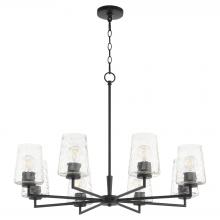  6204-8-59 - Goodwin 8 Light Chandelier, Matte Black