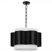 Quorum 8229-4-59 - Belinder 4 Light Pendant, Matte Black