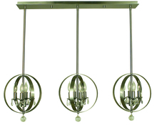  1051 SBR - 12-Light Siena Bronze Constellation Island Chandelier