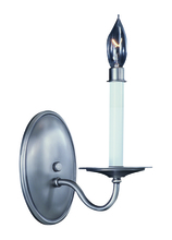  7911 SP - 1-Light Satin Pewter Jamestown Sconce