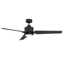  M2012MBK - 52" LED Ceiling Fan in Matte Black