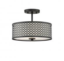  M60016MBK - 2-Light Ceiling Light in Matte Black