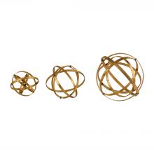  20066 - Uttermost Stetson Gold Spheres, S/3