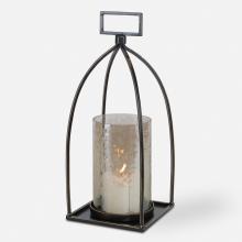  17912 - Uttermost Riad Bronze Lantern Candleholder