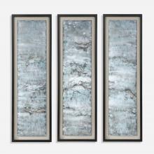  35374 - Uttermost Ocean Swell Painted Metal Art, S/3, 3 Cartons