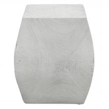  25295 - Uttermost Grove Ivory Wooden Accent Stool