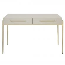  22900 - Uttermost Jewel Modern White Desk