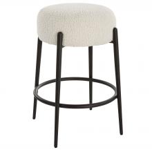  23783 - Uttermost Arles Plush Counter Stool