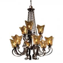  21005 - Uttermost Vetraio 9Lt Oil Rubbed Bronze Chandelier