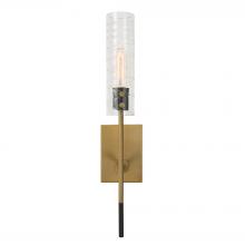  22553 - Uttermost Telesto 1 Light Brass Sconce