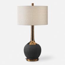  27779 - Uttermost Arnav Textured Black Lamp