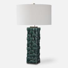  28385 - Uttermost Geometry Green Table Lamp