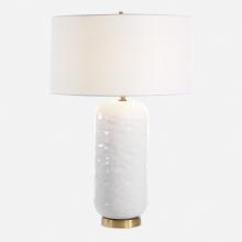  30450 - Uttermost Iona White Glaze Table Lamp