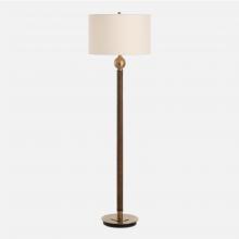  30448 - Uttermost Keros Dark Oak Floor Lamp