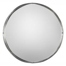  09225 - Uttermost Ohmer Round Metal Coils Mirror