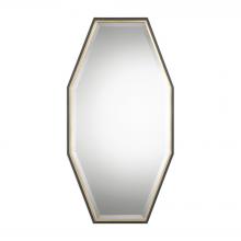  09258 - Savion Gold Octagon Mirror