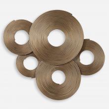  04201 - Uttermost Ahmet Gold Rings Wall Decor