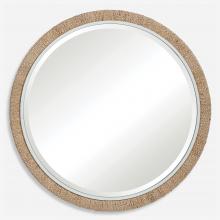  09668 - Uttermost Carbet Round Rope Mirror