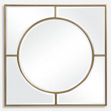  09673 - Stanford Gold Square Mirror