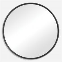  09692 - Uttermost Belham Round Iron Mirror