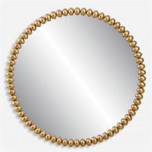  09793 - Uttermost Byzantine Round Gold Mirror
