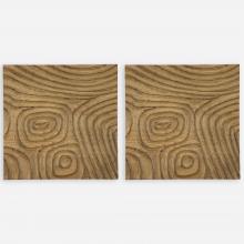  04357 - Uttermost Channels Wood Wall Decor