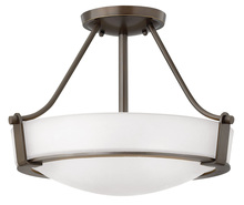  3220OB-WH - Medium Semi-Flush Mount