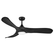 Hinkley 903856FBB-LDD - Swell Illuminated 56" LED Smart Fan