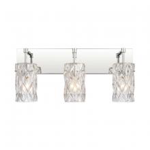 ELK Home 82192/3 - Forma de Crystal 23'' Wide 3-Light Vanity Light - Polished Chrome